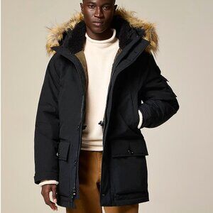 J.Crew Nordic Parka with Faux Fur Trim